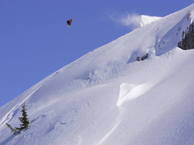 Mathieu Justafré - Freestyle Backcountry - Shooting Eric Bergeri